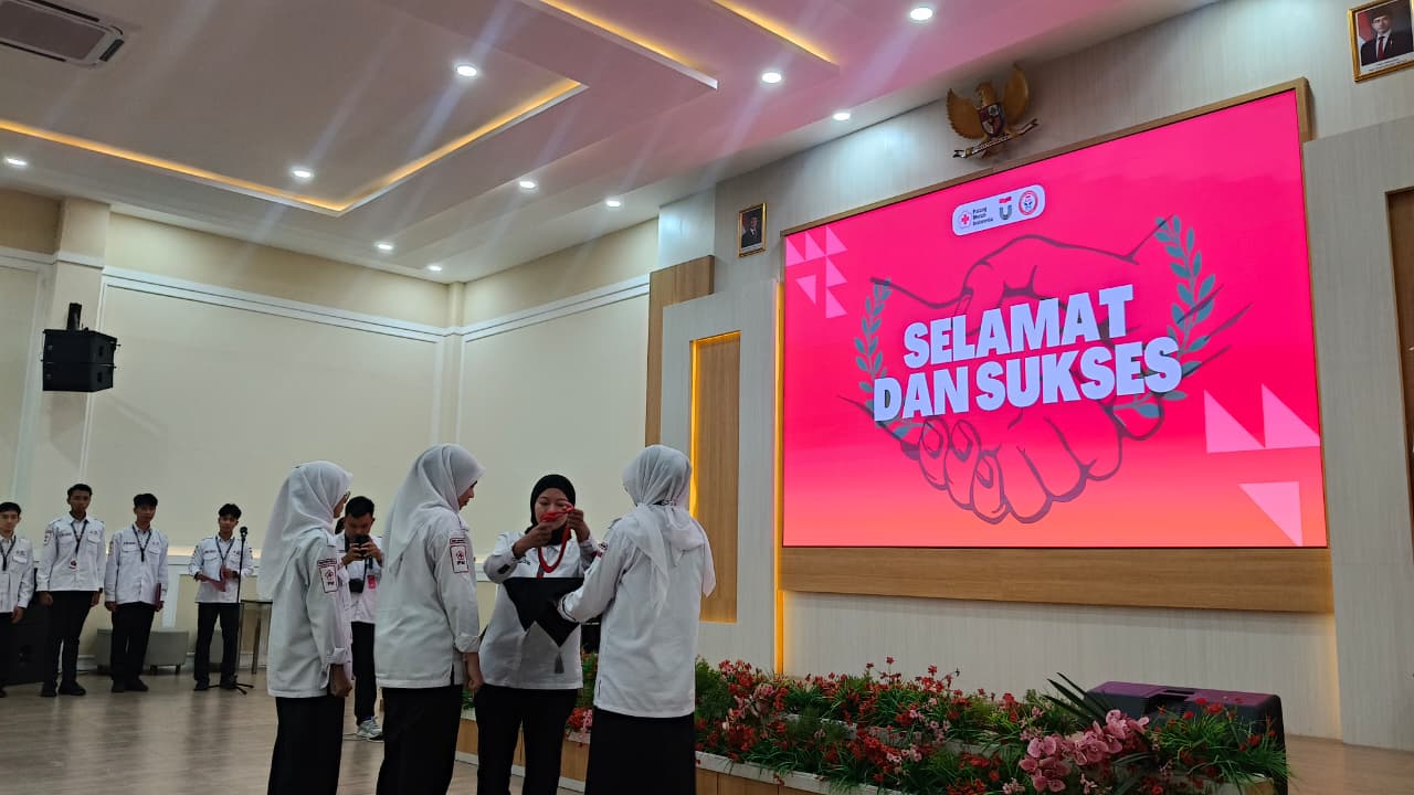 Pelantikan dan Serah Terima Jabatan Ketua KSR PMI Unit Telkom University Purwokerto